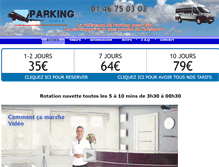 Tablet Screenshot of parkingorly.fr